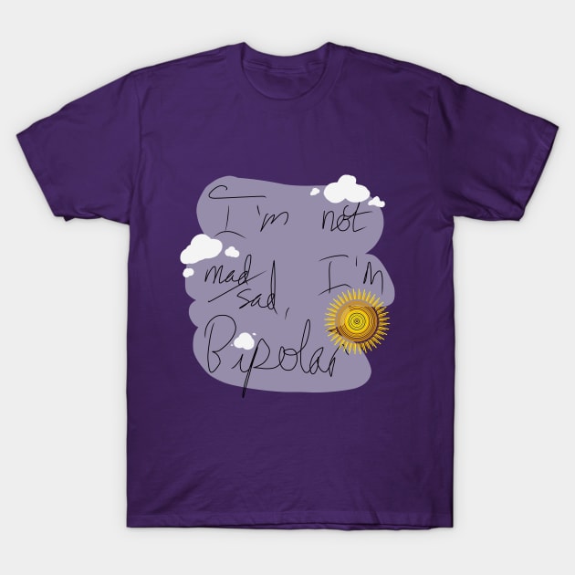Bipolar Hoodie T-Shirt by TrashDino